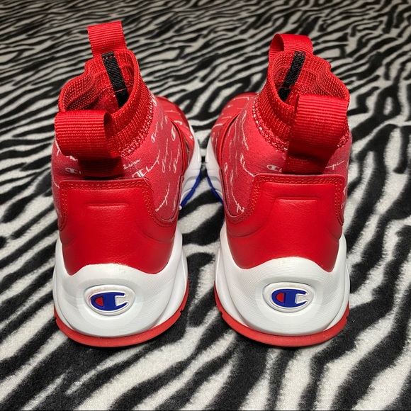 Champion Rally Script Scarlet Sneakers - Picture 2 of 4
